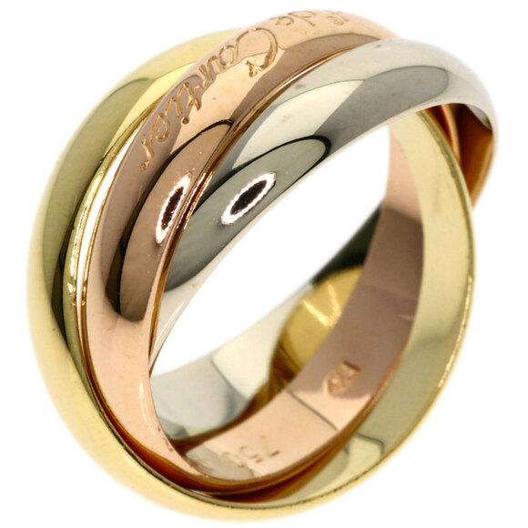 CARTIER 18k Gold Trinity Ring #49 - Picture 2 of 8